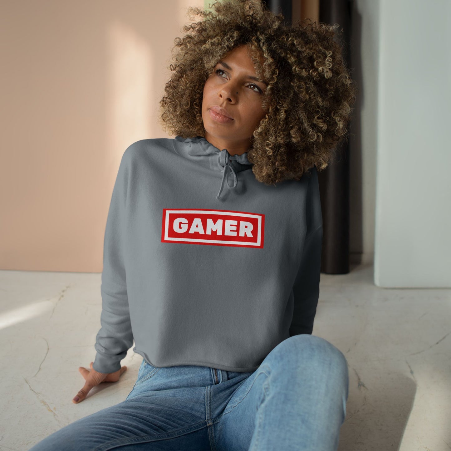 Gamer Crop Hoodie