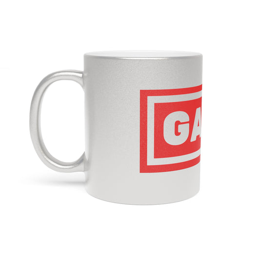 Game On Metallic Mug
