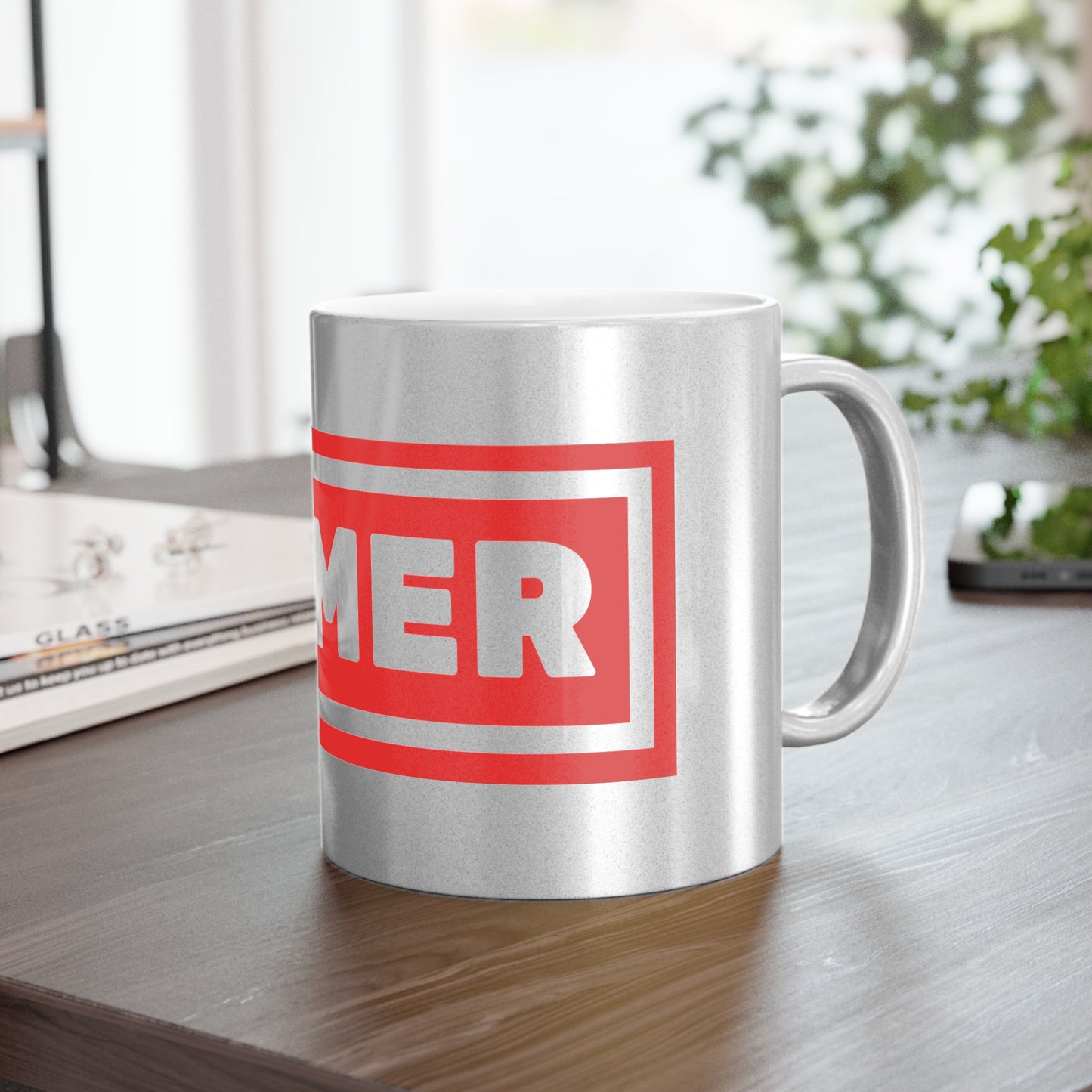 Game On Metallic Mug