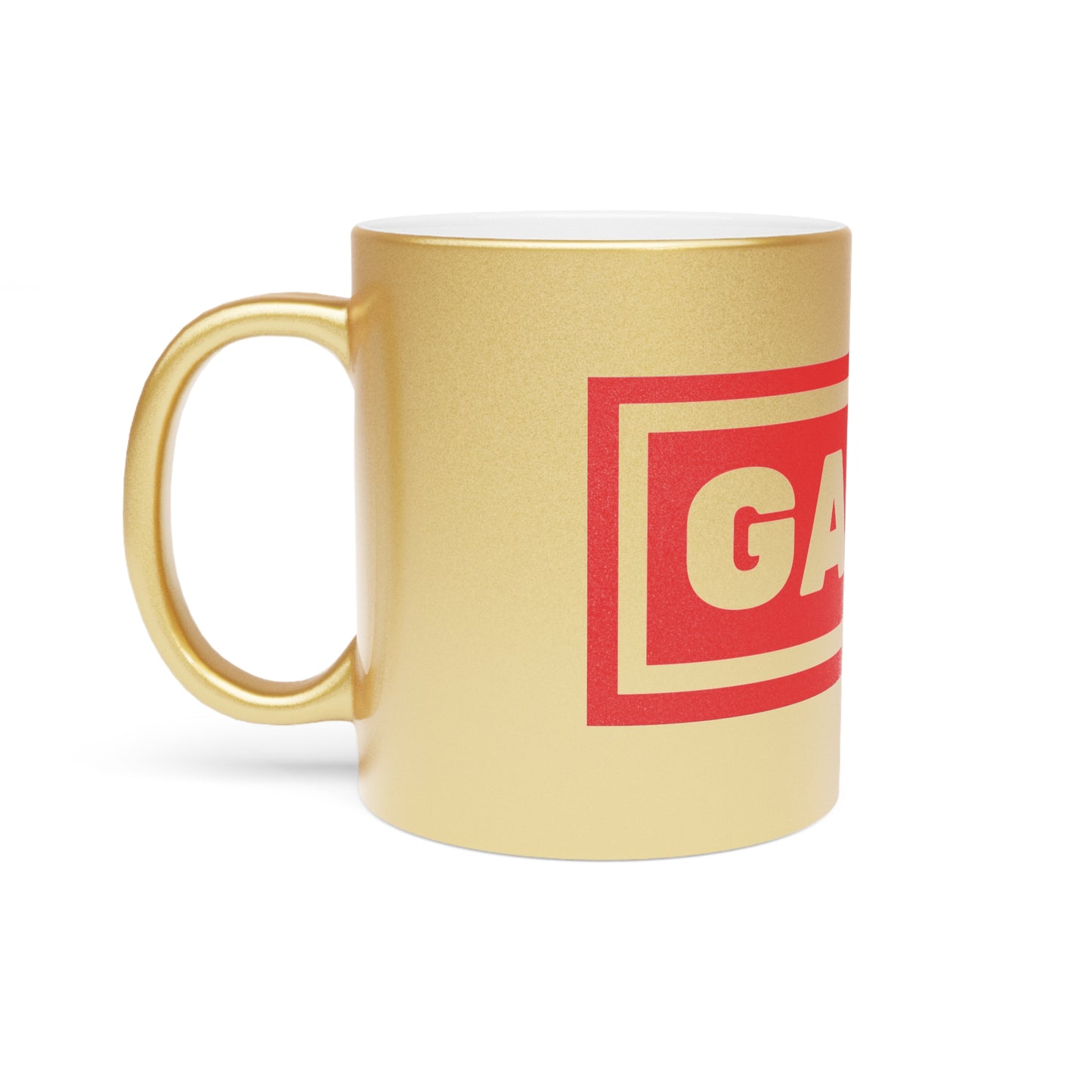 Game On Metallic Mug