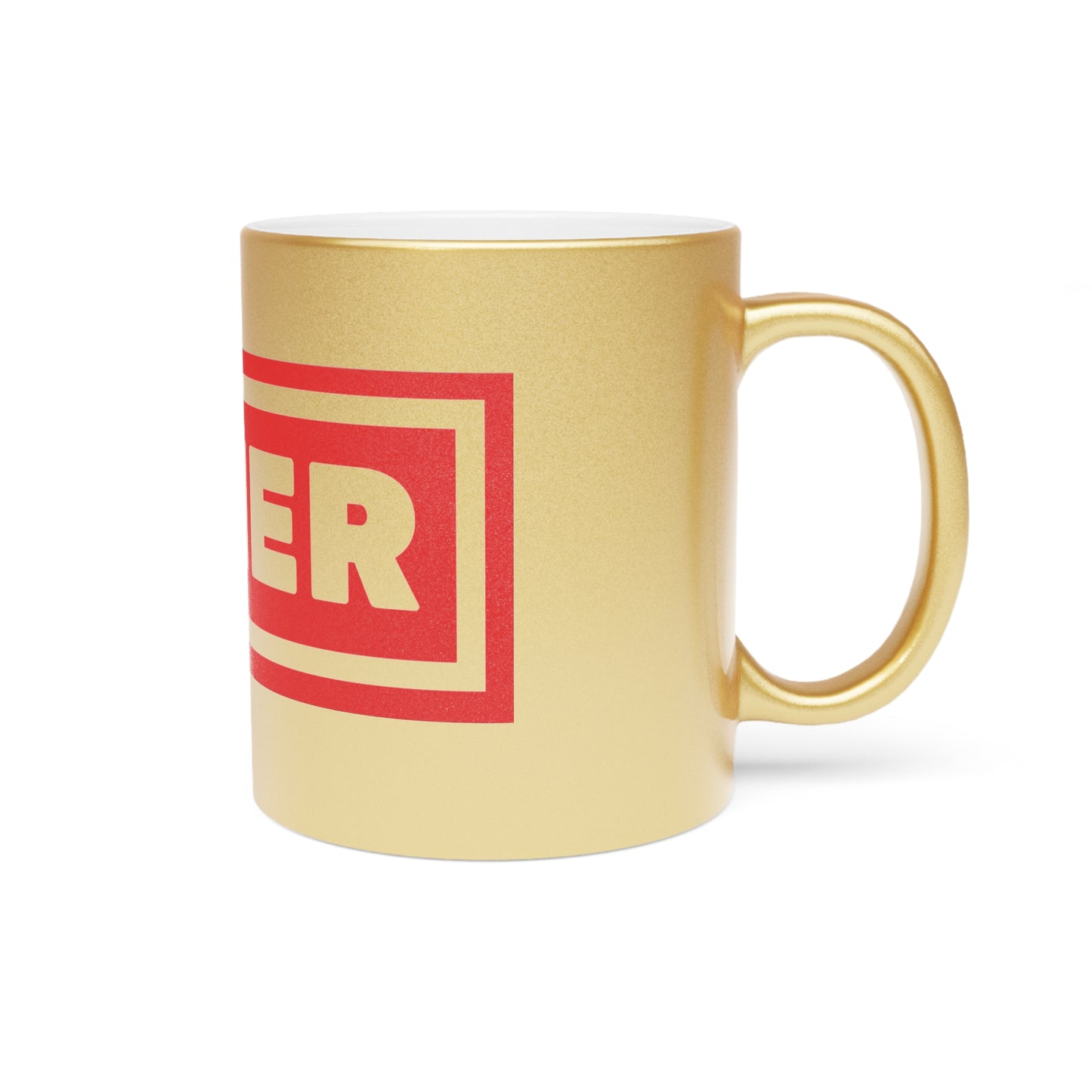 Game On Metallic Mug