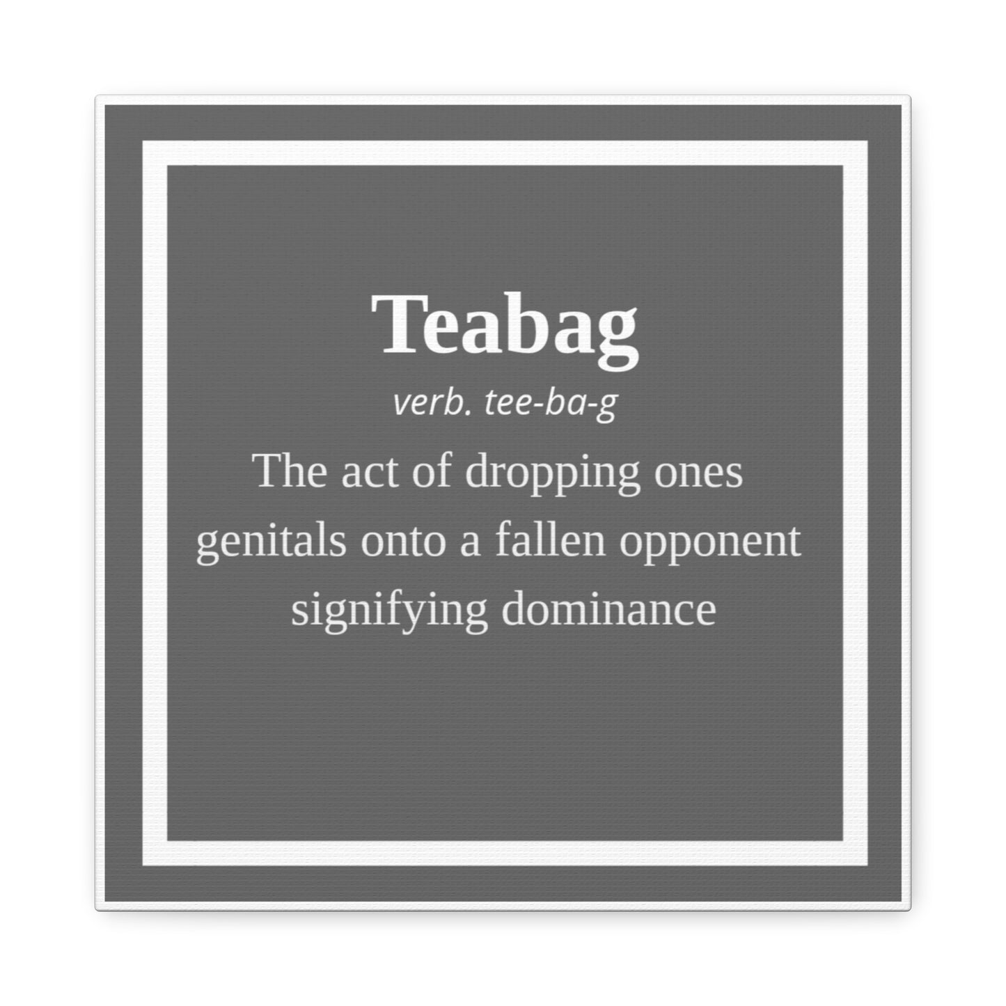 Teabag Wall Art