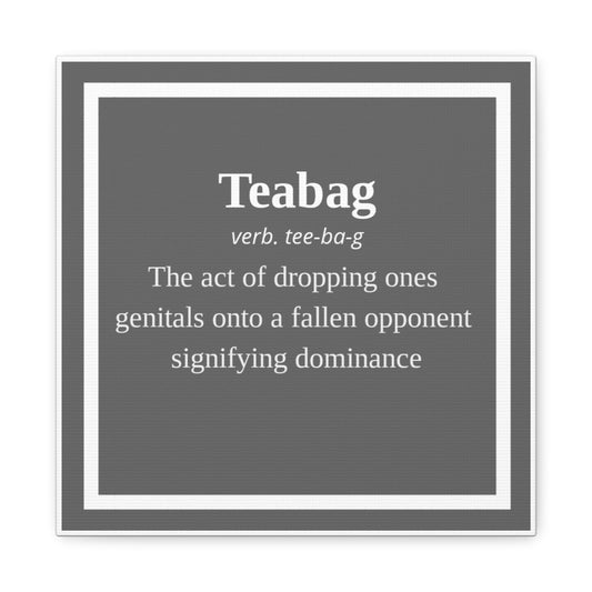Teabag Wall Art