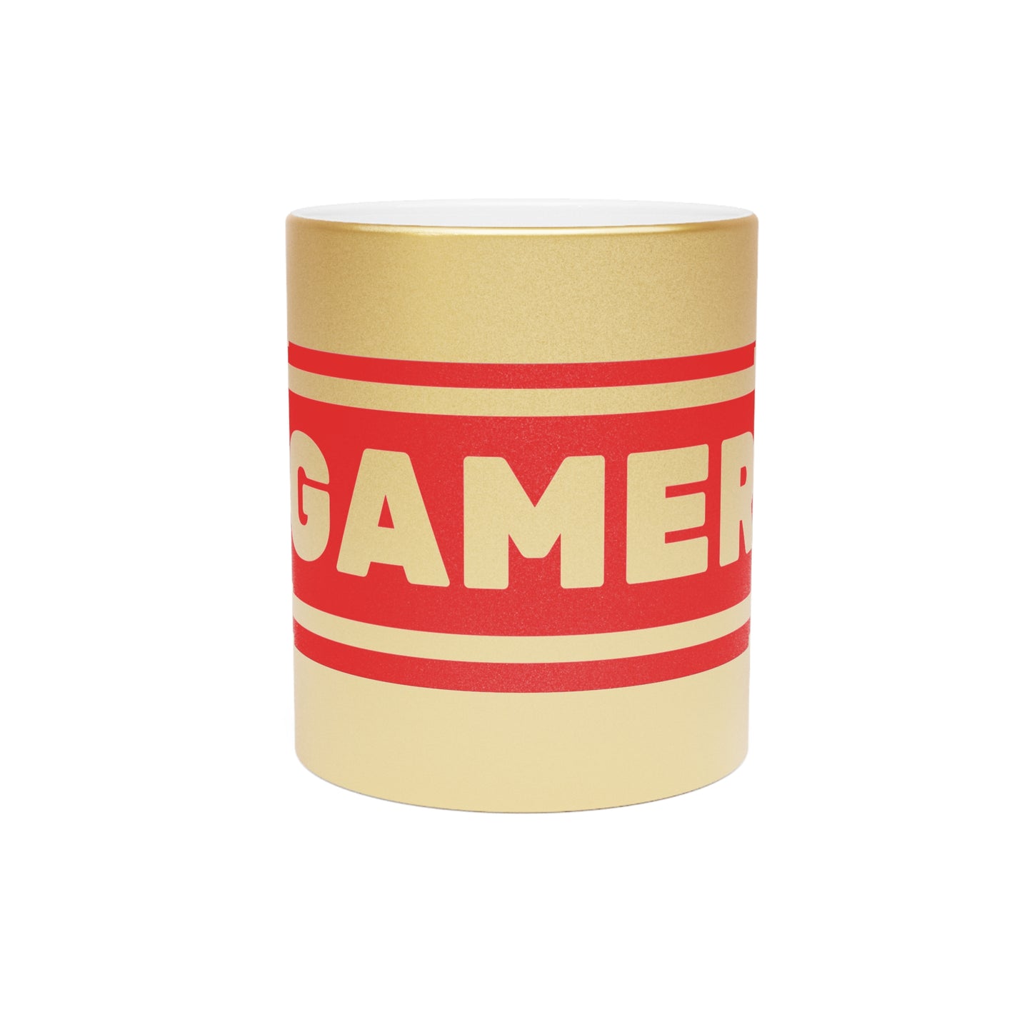 Game On Metallic Mug