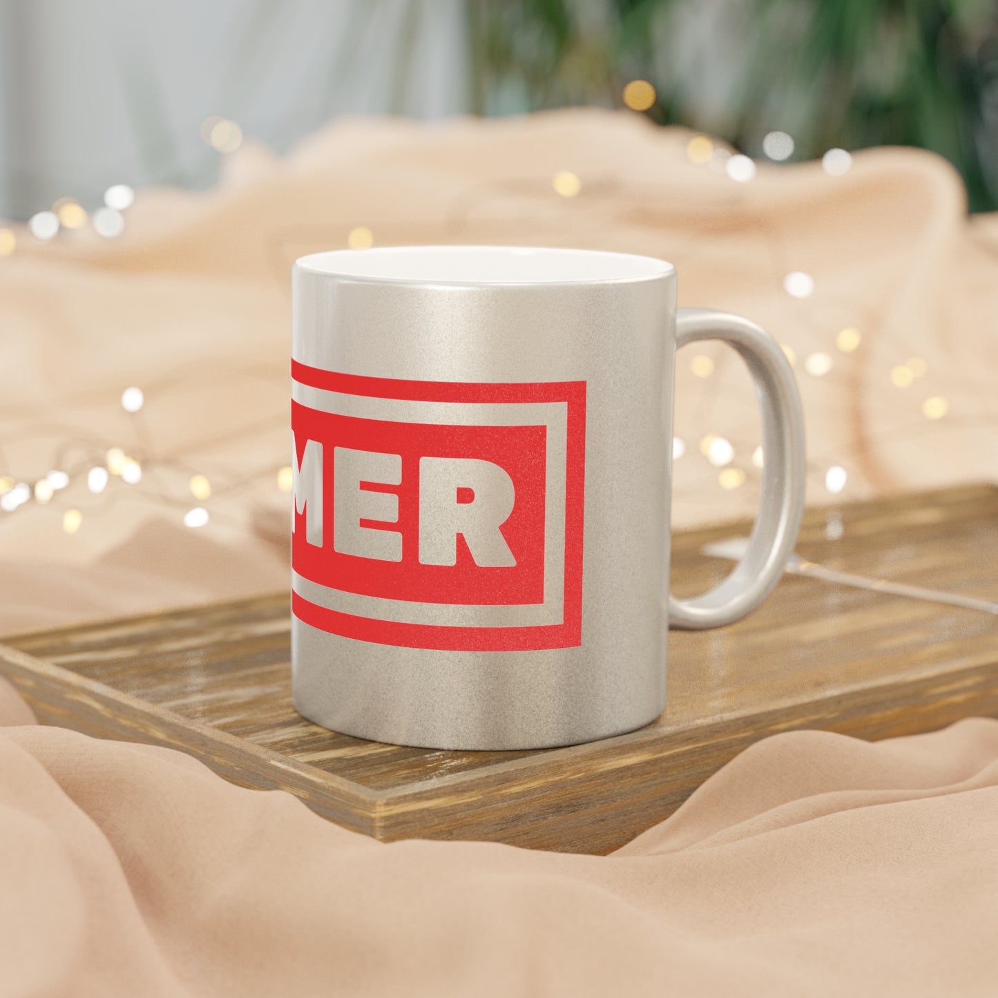 Game On Metallic Mug