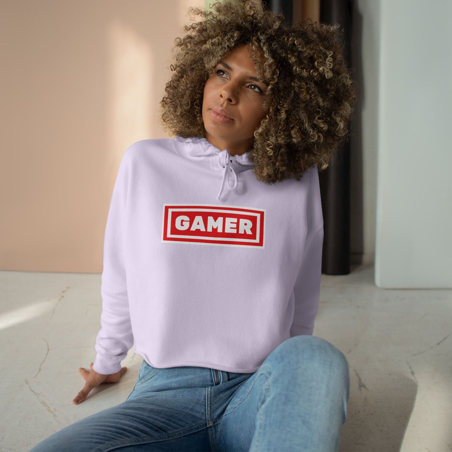 Crop Gamer Hoodie