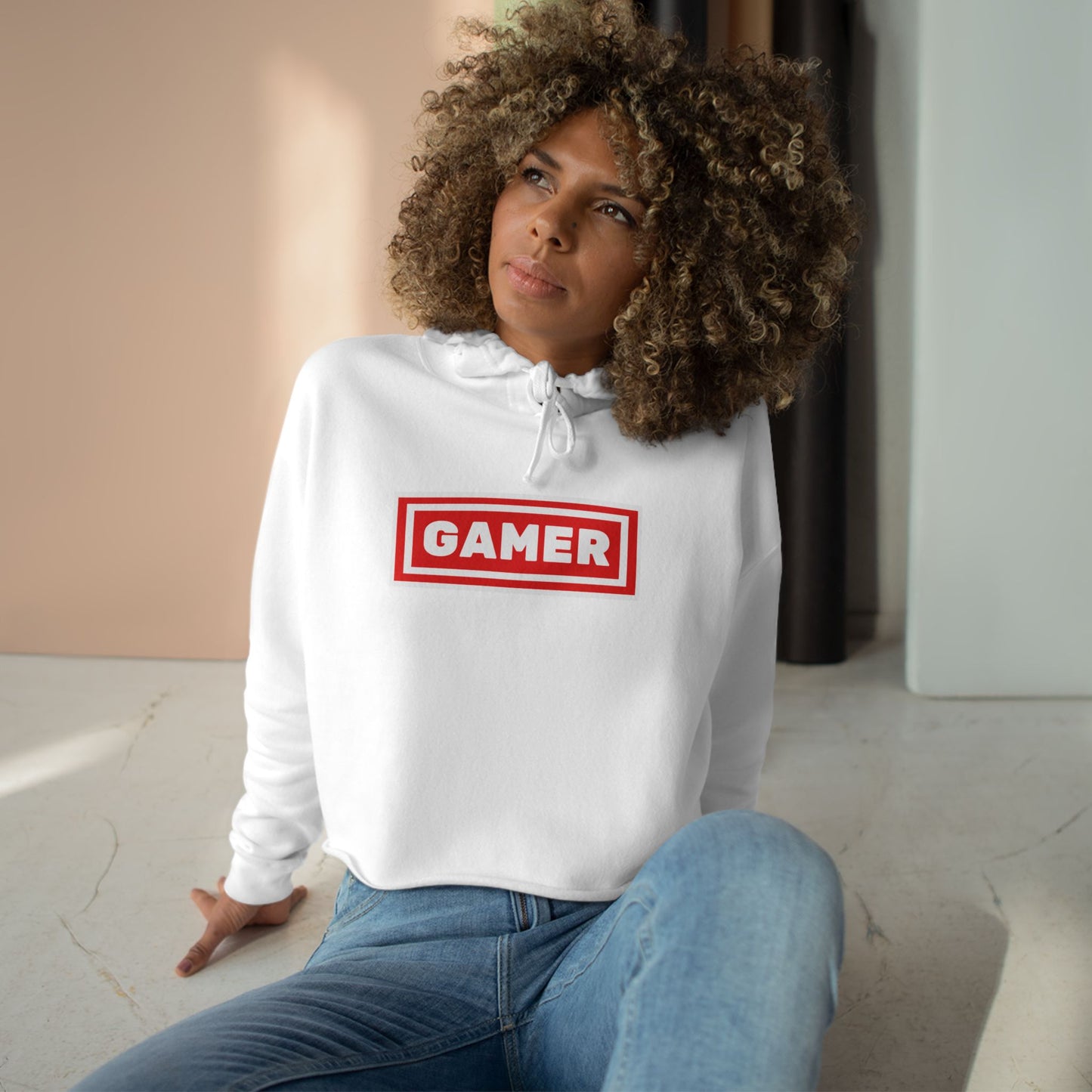 Crop Gamer Hoodie