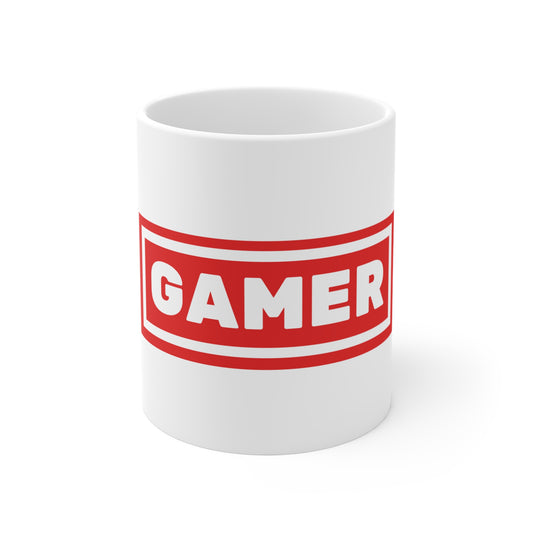 Gamer White Mug 11oz